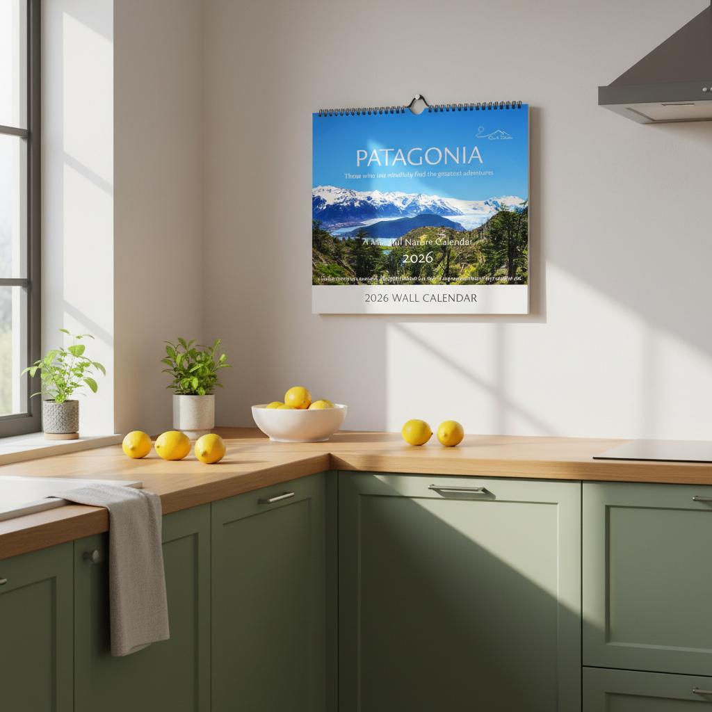 Patagonia 2026 Wall Calendar — Mindful Nature Photography