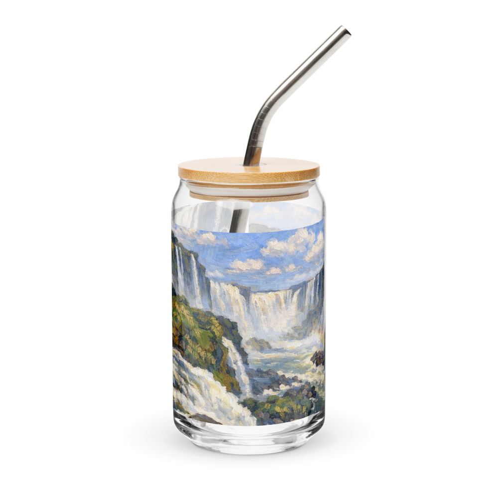 Iguazú Falls Can-Shaped Glass  | Argentina