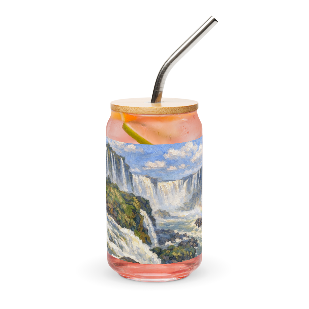 Iguazú Falls Can-Shaped Glass  | Argentina