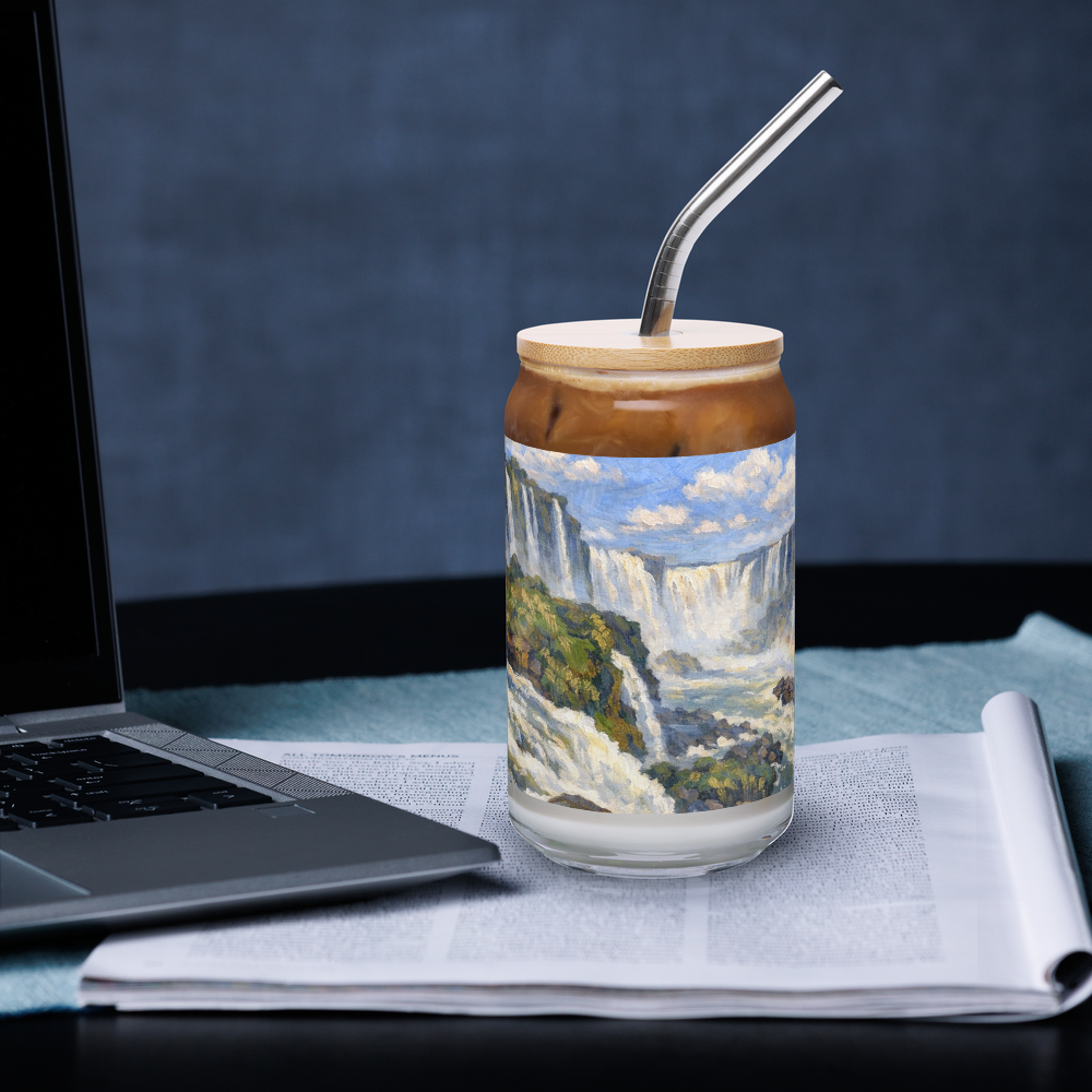 Iguazú Falls Can-Shaped Glass  | Argentina