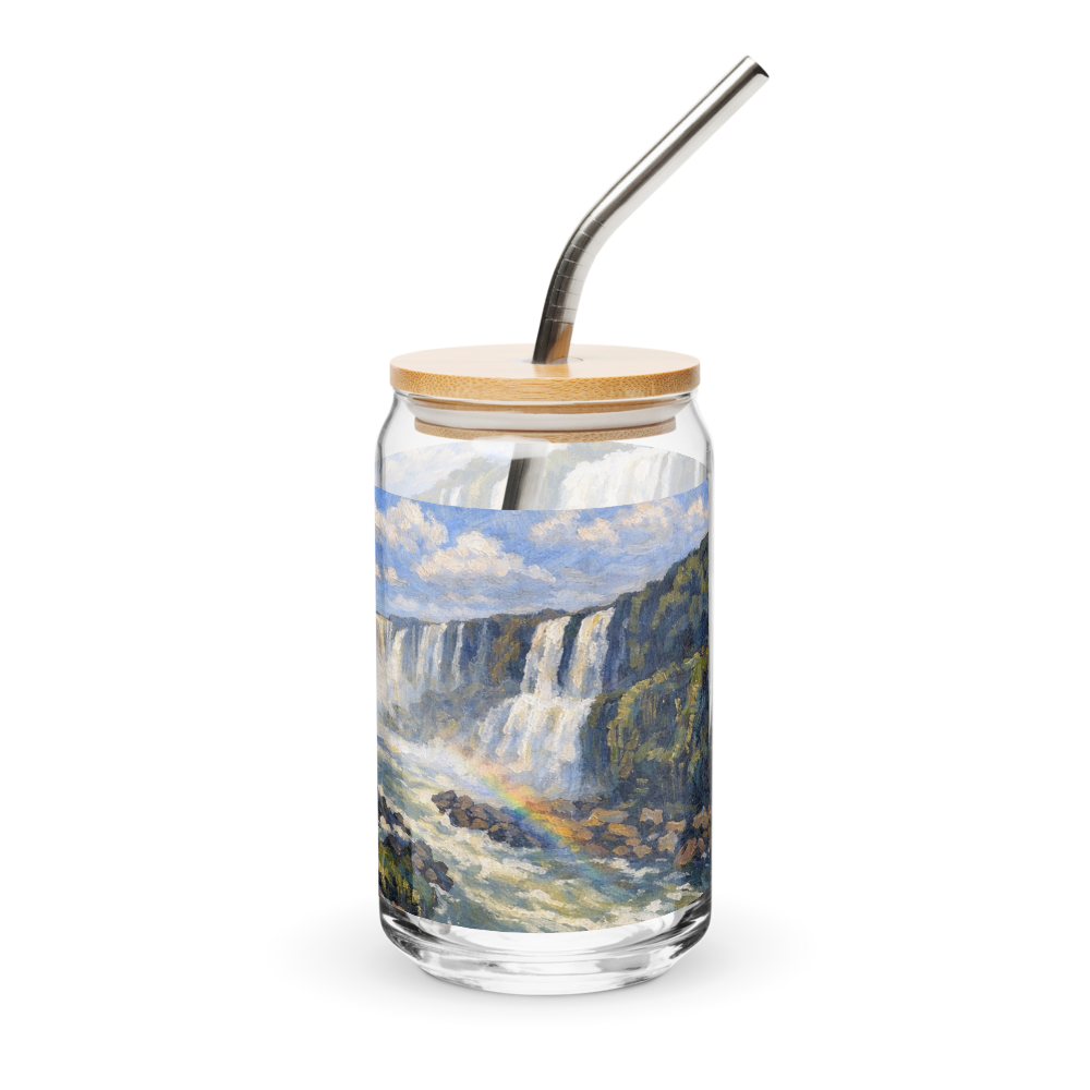 Iguazú Falls Can-Shaped Glass  | Argentina