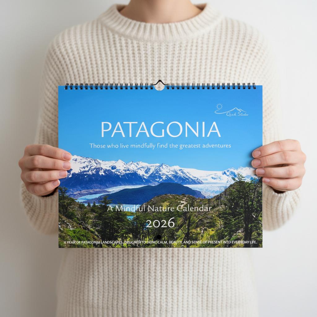 Patagonia 2026 Wall Calendar — Mindful Nature Photography